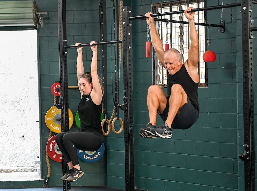 Man & woman in Brisbane gym